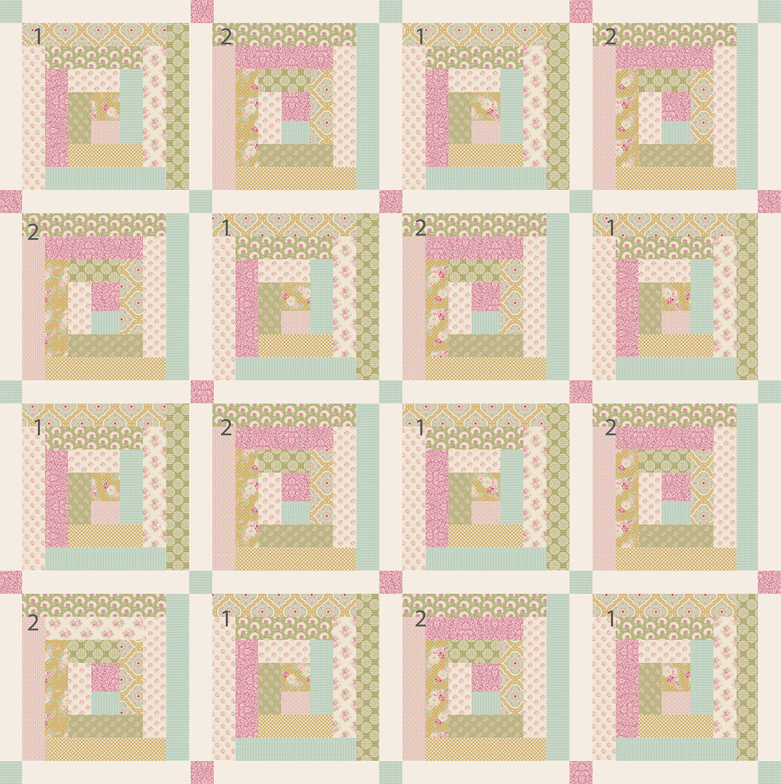 The Apple Bloom Quilt Tildas World